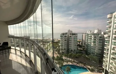 Brava beach internacional - reserva aroeira - apartamento com vista mar na praia brava de itajaí