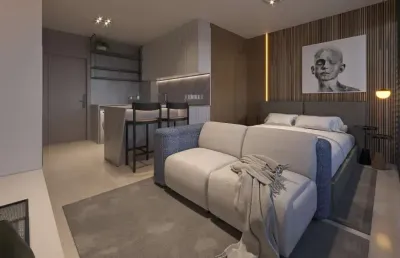 Apartamento com 1 quarto à venda na Rua Suécia, 503, Praia Brava, Itajaí