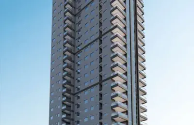 Soltéro residence - apartamento 03 suítes próximo à praia de perequê em porto belo