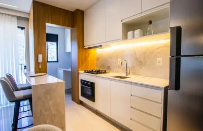 Lago moraine - apartamento decorado com 02 suítes em itajaí