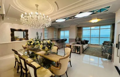 Four seasons - cobertura mobiliada com vista mar em balneário camboriú