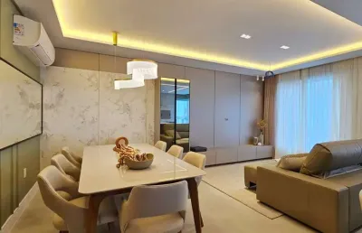 Olímpia residence - apartamento decorado com 04 suítes em balneário camboriú