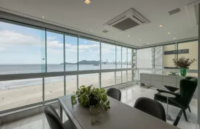 Metrópolis - apartamento decorado frente mar em balneário camboriú