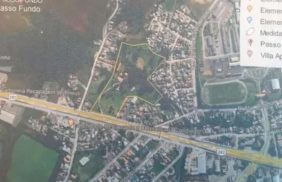 Terreno comercial à venda na Rodovia BR-282, 2345, Passo Fundo, Lages