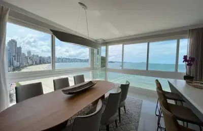 Gran palazzo - apartamento mobiliado frente mar em balneário camboriú