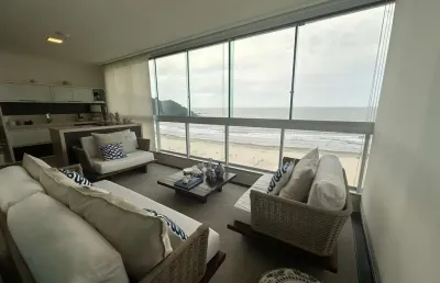 Metrópolis - apartamento mobiliado frente mar em balneário camboriú