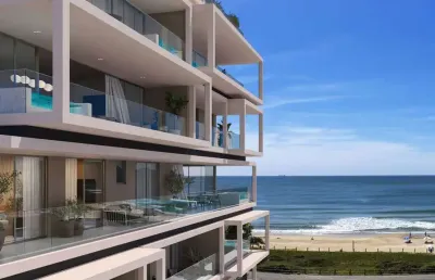 Brava collection - apartamento diferenciado com 02 suítes na praia brava em itajaí