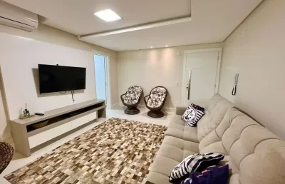 Alameda jardins - apartamento mobiliado com 03 suítes em balneário camboriú