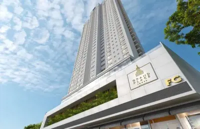 Grand place - apartamento 04 suítes com vista mar em balneário camboriú
