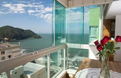 Edifício albany - loft frente mar em balneário camboriú