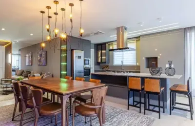 Le blanc brava résidence - apartamento decorado com 04 suítes na praia brava - itajaí