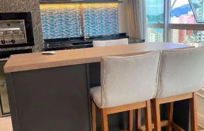 Apartamento com 3 dormitórios para alugar, 142 m² por r$ 15.000,02/mês - centro - balneário camboriú/sc