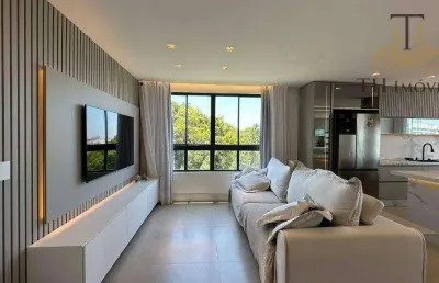 Apartamento triplex com 3 dormitórios para alugar, 190 m² por r$ 18.600,00/mês - praia brava - itajaí/sc