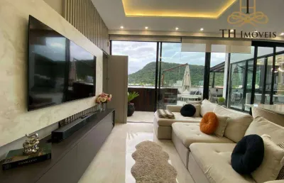 Cobertura com 4 dormitórios à venda, 240 m² por r$ 3.300.000,00 - barra - balneário camboriú/sc