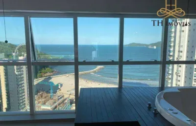 Apartamento duplex com 5 dormitórios para alugar, 270 m² por r$ 24.982,41/mês - pioneiros - balneário camboriú/sc