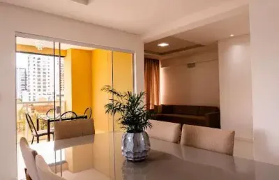 Apartamento com 3 dormitórios para alugar, 128 m² por r$ 6.500,02/ano - meia praia - itapema/sc