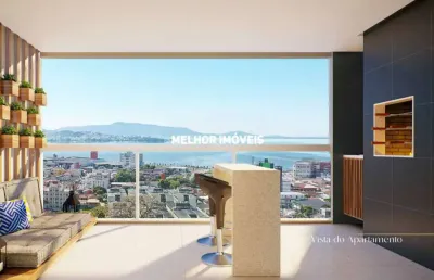 Mirante residence - apartamento em construção com 02 dormitórios, localizado em são josé-sc