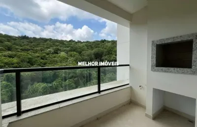 Royal forest - apartamento  novo com churrasqueira a carvão na sacada com linda vista pra reserva