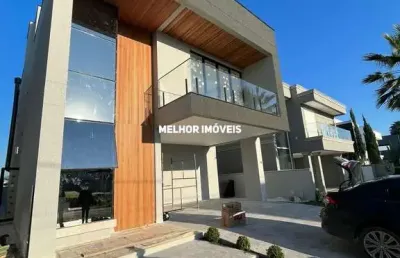 Condomínio caledônia private village - casa nova alto padrão á venda com 3 suítes e 2 vagas localizada em camboriú