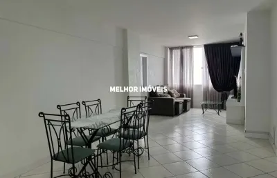 Imperador - apartamento mobiliado á venda na quadra mar com 3 dormitórios 1 vaga privativa localizado em balneário camboriú