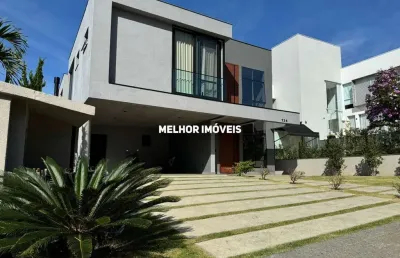 Casa de alvenaria nova á venda com 4 suítes, 4 vagas no condomínio haras rio do ouro em balneário camboriú