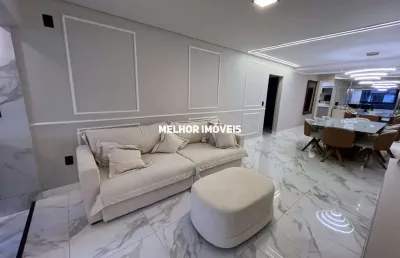 Residencial rio negro - apartamento mobiliado com 03 dormitórios à venda, 120 m² - meia praia - itapema