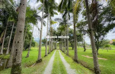 Sítio à venda em camboriú-sc com 15.595m². um verdadeiro paraíso com 6 lagoas, pomar e móveis rústicos.