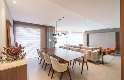 Exclusive residence - apartamento gardupleá venda finamente mobiliado com 3 suítes, 4 vagas de garagem localizado em itajaí