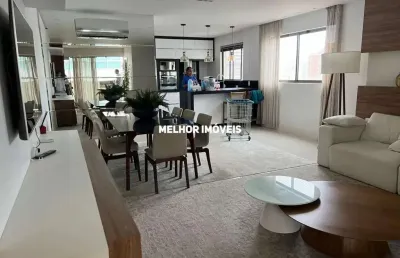 Quefren residencial - apartamento duplex com 208m² de área privativa, composto por 02 suítes e 02 demi-suíte, localizado no central de balneário camboriú.