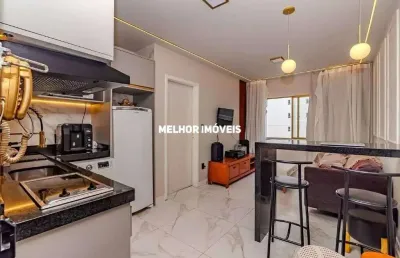 Apartamento mobiliado à venda na quadra mar em balneário camboriú - sc