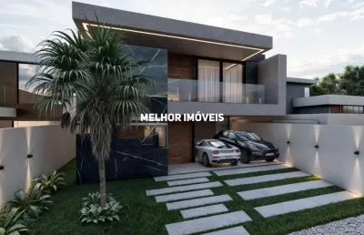 Colinas de camboriú - casa alto padrão com 4 suítes em um bairro planejado em camboriú - sc