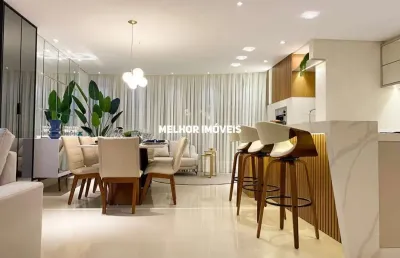 Locação anual de apartamento com 3 suítes no centro sul de balneário camboriú.