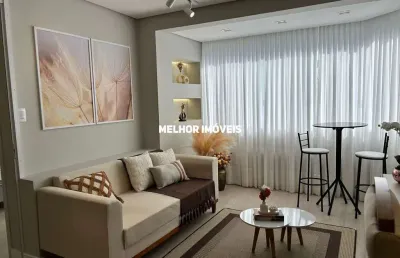 Baleia branca - apartamento á venda recém reformado, com 2 dormitórios e 1 vaga privativa no centro balneário camboriú-sc