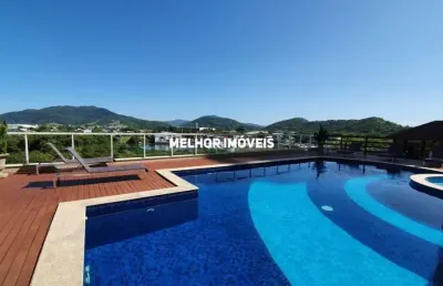 Holambra residence - apartamento mobiliado e equipado com 3 suítes, vista parcial para o mar em balneário camboriú