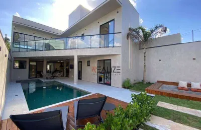Casa alto padrão com 5 dormitórios à venda, 305 m² por r$ 2.280.000 - jardim bela vista - indaiatuba/sp