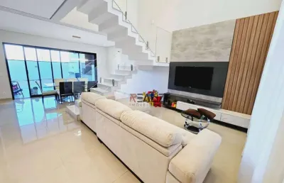Sobrado com 3 suítes à venda, 240 m² por r$ 2.350.000 - condomínio dona maria josé - indaiatuba/sp