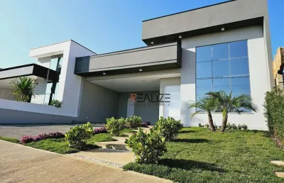 Oportunidade! casa com 3 suítes e piscina à venda, 205 m² por r$ 1.495.000 - condomínio residencial fechado - indaiatuba/sp