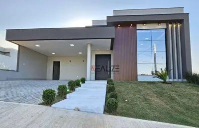 Casa com 3 suítes à venda, 194 m² por r$ 1.598.000 - excelente condomínio - indaiatuba/sp