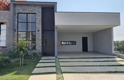 Casa com  escritório e 3 suítes à venda, 195 m² por r$ 1.490.000 - condomínio piemonte - indaiatuba/sp