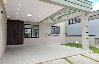 Casa moderna com 3 dormitórios à venda, 104 m² por r$ 860.000 - condomínio jardins do império - indaiatuba/sp