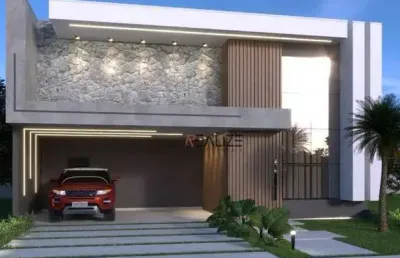 Casa moderna com escritório e 3 suítes à venda, 217 m² por r$ 1.820.000 - condomínio residencial evidências - indaiatuba/sp