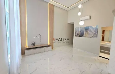 Casa moderna com 3 dormitórios à venda, 156 m² por r$ 1.800.000 - condomínio próximo ao parque ecológico - indaiatuba/sp