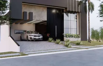 Casa moderna com 3 suítes à venda, 192 m² por r$ 1.790.000 - condomínio park gran reserve - indaiatuba/sp