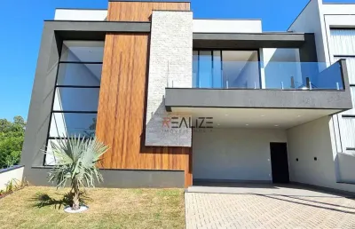 Casa/sobrado moderno com 4 suítes à venda, 299 m² por r$ 2.489.000 - condomínio alto padrão - indaiatuba/sp