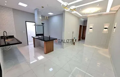 Casa moderna com 3 dormitórios à venda, 97 m² por r$ 749.000 - jardim monte carlo - indaiatuba/sp