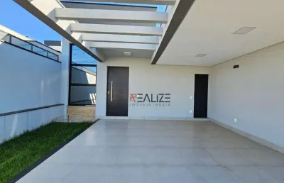 Casa moderna com 3 dormitórios à venda, 110 m² por r$ 925.000 - condomínio jardins do império - indaiatuba/sp