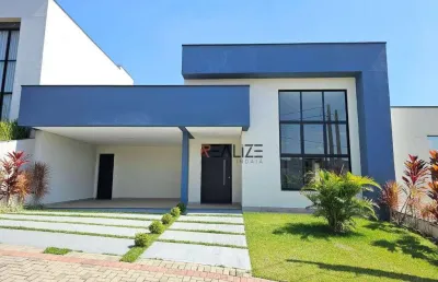 Casa moderna em condomínio com 3 dormitórios à venda, por r$ 1.380.000 - indaiatuba interior sp