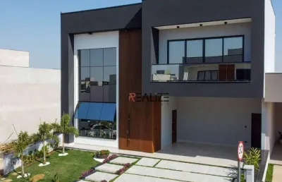 Sobrado com 3 suítes e escritório à venda, 295 m² por r$ 2.600.000 - condomínio dona maria josé - indaiatuba/sp