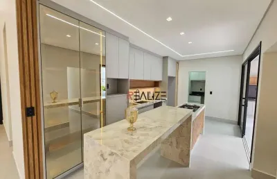 Casa térrea com escritório e banheira de hidromassagem à venda, 196 m² por r$ 1.690.000 - condomínio london park - indaiatuba/são paulo