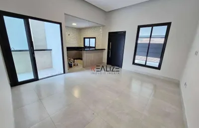 Casa nova com 3 dormitórios à venda, 120 m² por r$ 750.000 - jardim residencial nova veneza - indaiatuba/sp